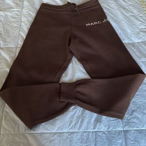 Marc Jacobs Brown wool like material sweatpants